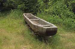 Dugout Replica at Fort Clatsop