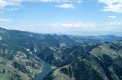 Gates of the Mountains Anaglyph