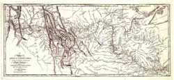 1814 Lewis and Clark Trail Map