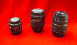 Lenses used with the Kodak DCS 760