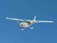 Left Airplane in Sky